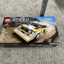 LEGO Speed Champions 1985 Audi Sport Quattro S1 (76897) Race Car Half Built