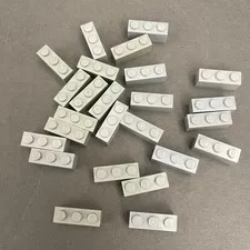 Lego 3622 Light Gray Replacement Parts Pieces Lot of 25