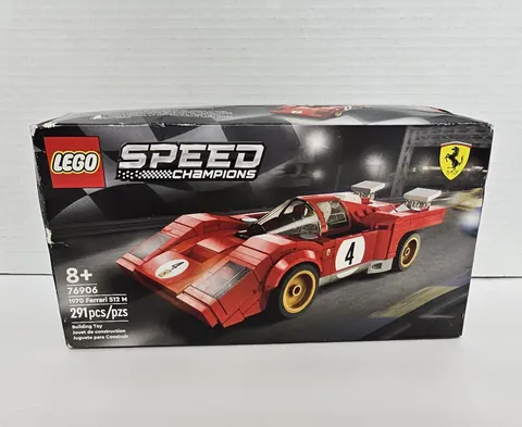 LEGO Speed Champions 1970 Ferrari 512 M 76906 Building Set - Sports Red Race ...