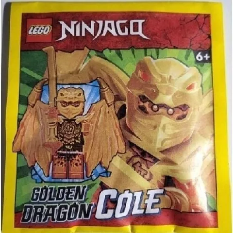 Lego Ninjago Golden Dragon Cole paper bag 892304