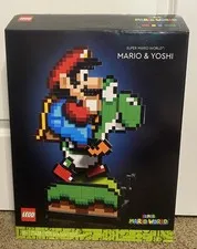 Super Mario World LEGO Mario & Yoshi - Empty Box ONLY!