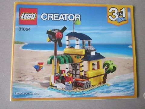 Lego Building Instructions Instruction Creator 31064 Beach House 3 in1 