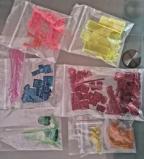 Transparent, Fluorescent, Neon LEGO Lot