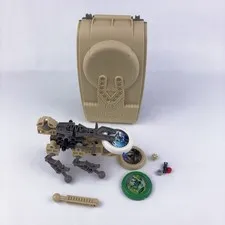 Lego 8506 Granite - Rock Throwbot Slizer Technique Bionicle w/ Case and 3 Discs