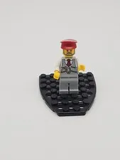 LEGO Balloon Vender Town City 40108 twn215 Pocket Watch Red Hat