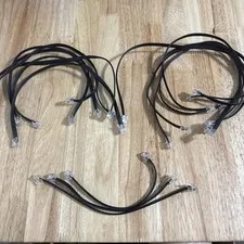 Lot of 14 LEGO Lot Pieces Mindstorms EV3 NXT Connector Cable Parts Mixed Lenghts