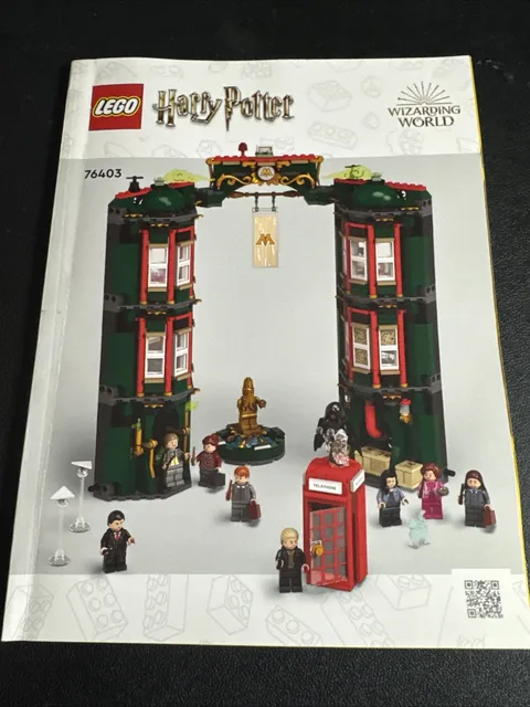 LEGO Harry Potter 76403 Ministry of Magic Instruction Manual Only