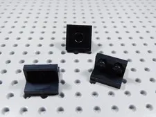 LEGO Lot of 3 Black 2x2-1x2 Center Brackets BF
