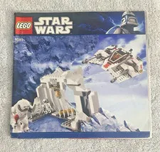 8089 LEGO Star Wars Hoth Wampa Cave Manual, Episode V, FREE SHIPPING!