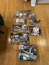 Lot of 13 LEGO Star Wars Sets New and Used (Adult Owned)