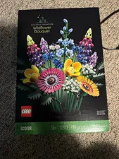 LEGO Icons Botanical Collection Wildflower Bouquet 10313 939 pcs 18+ Box Sealed