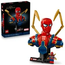 LEGO Marvel Iron Spider-Man Bust 76326 Adult Building Set 18+ Minifigure