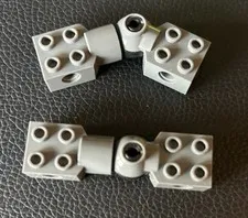LEGO Technic Parts: Rotation Brick Set Part #48169 & 48170 Dark Bluish Gray