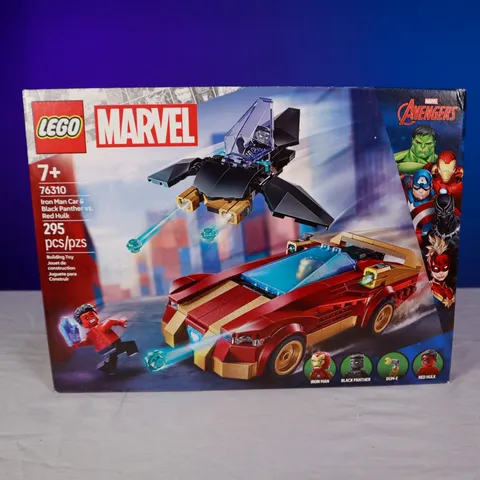 LEGO Marvel : Iron Man Car & Black Panther vs. Red Hulk  76310 -NEW/SEALED