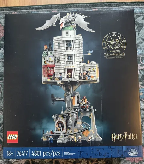 LEGO Harry Potter Gringotts Wizarding Bank Collectors Edition 76417 New IN HAND