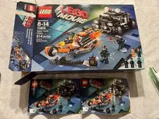 LEGO the LEGO Movie Super Cycle Chase 70808. Incomplete.  As Is