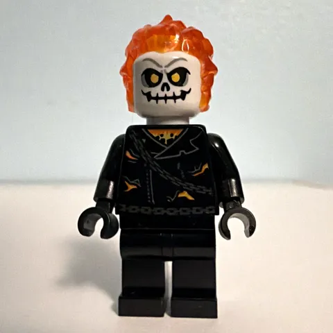 LEGO Ghost Rider Johnny Blaze Minifigure from set 76058