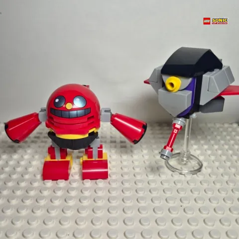 LEGO 76999 Super Sonic vs. Egg Drillster Egg Pawn and Gun Wing son022 son023
