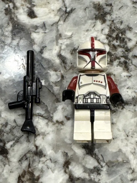LEGO Star Wars Phase 1 Clone Trooper Captain Minifigure sw0492 75021 - Gunship