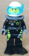 LEGO® Minifigure Fire Diver Scuba Tank Set 60109 60106 - cty639 cty0639