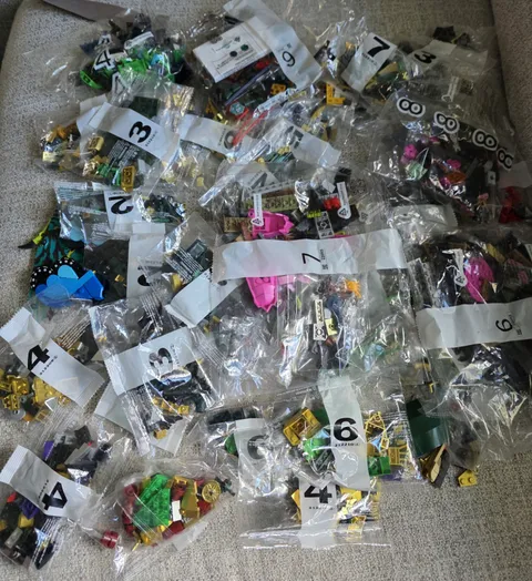 Lego Lot Random Some Sealed From Sets? Some Figures Almost 9 Lbs On Scale 