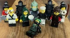 LEGO Minifigure Lot of Ten Ninjago Team and Villains Set - Rare Lego Lot 10