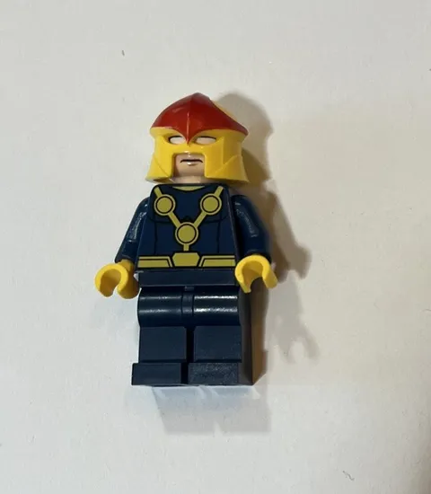 LEGO Marvel Super Heroes Nova Minifigure Super Rare sh0051 76005