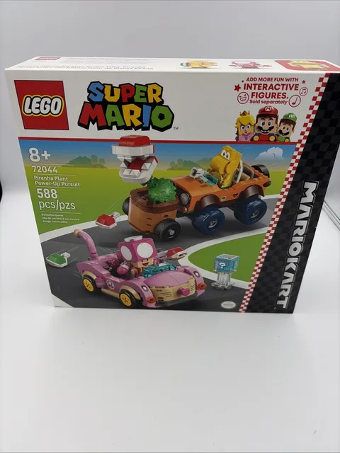Lego Super Mario Kart 72044 Piranha Plant Power Up Pursuit Brand New / Sealed