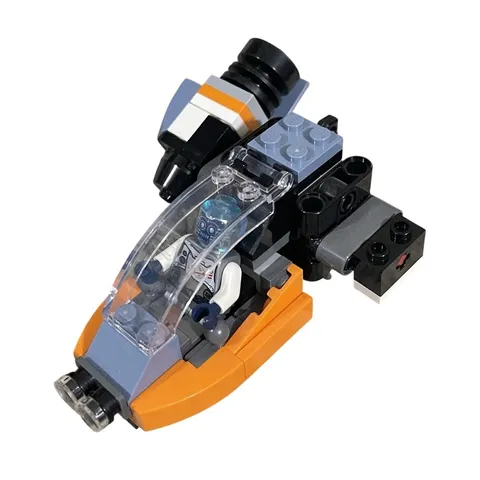 LEGO Creator: 3 In 1 Cyber Drone (31111) Incomplete For Parts