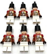 Lego New Imperial Guard Minifigures White Pants Pirate Captain Figures