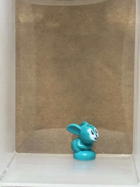LEGO Parts - Dark Turquoise Bunny (Sonic Hedgehog Pocky) - No 18852pb04 - QTY 1