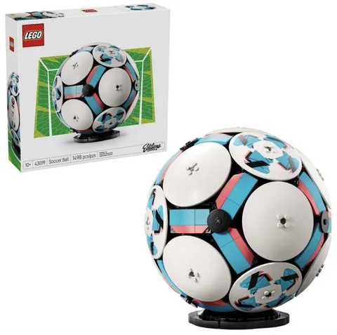 LEGO 43019 Editions SOCCER BALL 1498 Pcs Brand New Sealed