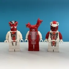 LEGO Ninjago Fangpyre Minifigures Lot Fangdam Snappa Fang-Suei 9445 9455 Njo0048