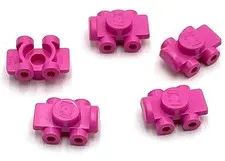 Lego 5 New Dark Pink Minifigure Footgear Roller Skates Parts