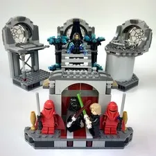 LEGO 75093 Star Wars Death Star Final Duel Set w/ Box Instructions Minifigures