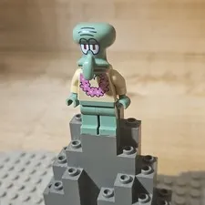 LEGO Plastic Minifigure Squidward - SpongeBob SquarePants Theme