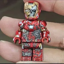 LEGO Marvel Comics Jin Custom Zombie Iron Man Mark 46 Pad Minifigure NEW
