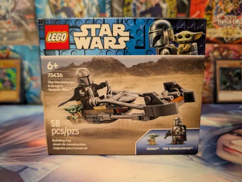 LEGO Star Wars 75436 The Mandalorian & Grogu Speeder Bike