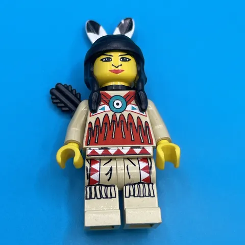 Lego Western Native American Indian 2 Minifigure 6748 6746 6766 6763