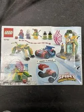 Lego Marvel: 10783 Spidey & His Amazing Friends Spiderman at Doc Ocks NEW 131pcs