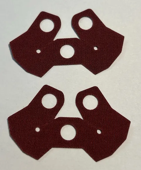 LEGO Star Wars Dark Red Armor Cloth Pauldron - For Clone Arc Trooper sw0377 NEW