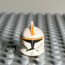 LEGO Star Wars Commander Cody (sw0341 sw0196) helmet (61189pb04) damaged 1W