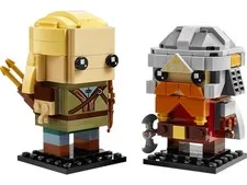 LEGO - Brickheadz - Lord Of The Rings - Legolas & Gimli - 40751 - Sealed Retired