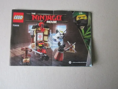 Lego System Building Instructions Instruction Ninjago Movie 70606 