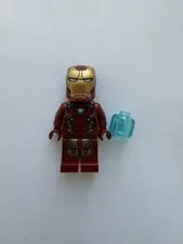 Lego Iron Man Mark 46 Armor Minifigure Civil War sh0254 76051 Marvel Avengers