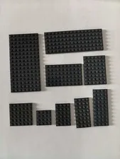20pcs DBGray LEGO Plates | 4x4-6-8-10 6x6-8-10-16 8x16 Genuine Bulk-REBRICKS