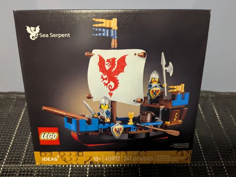 LEGO IDEAS Sea Serpent Set 40912 Brand New EXCLUSIVE GWP Black Knights Faction 