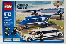 New LEGO City: Helicopter and Limousine (3222) Special Edition - Creased Box