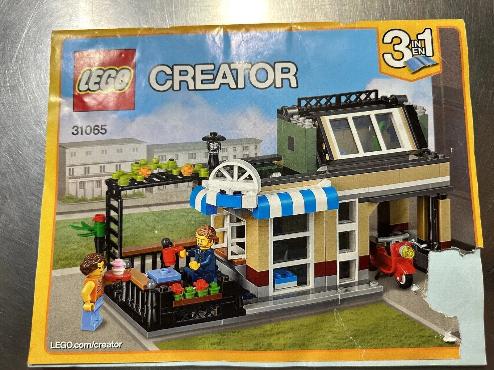 2017 LEGO Creator 3n1 31065 Manual Booklet Used Condition