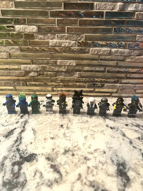 LEGO Ninjago Sons of Garmadon Harumi Custom Minifigure Lot of 10!🔥🔥🔥